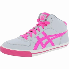 Aaron MT GS Boys Faux Leather Lifestyle Casual and Fashion Sneakers Anti Fatigue