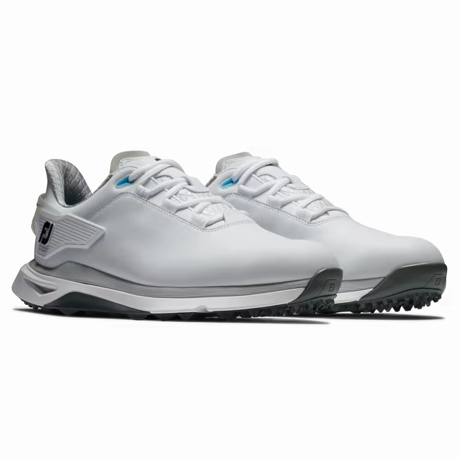 Footjoy Pro|SLX 56912 Sneakers Men's White Leather Waterproof Golf Shoes FJ30 (White,9.5) Prodigious comfort