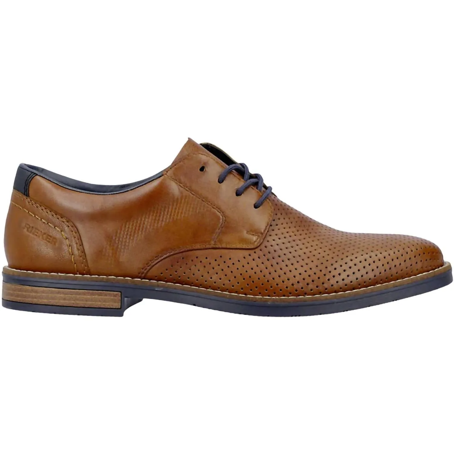 Smooth Form All Day Worker Men's Dimitry 07 Leather Shoes In Tabacco/cuoio/lake