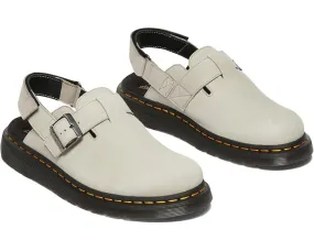 Freedom Move Dr. Martens Jorge II Sandals Men's US 9 Gray Leather Slingback Mule KHD1416