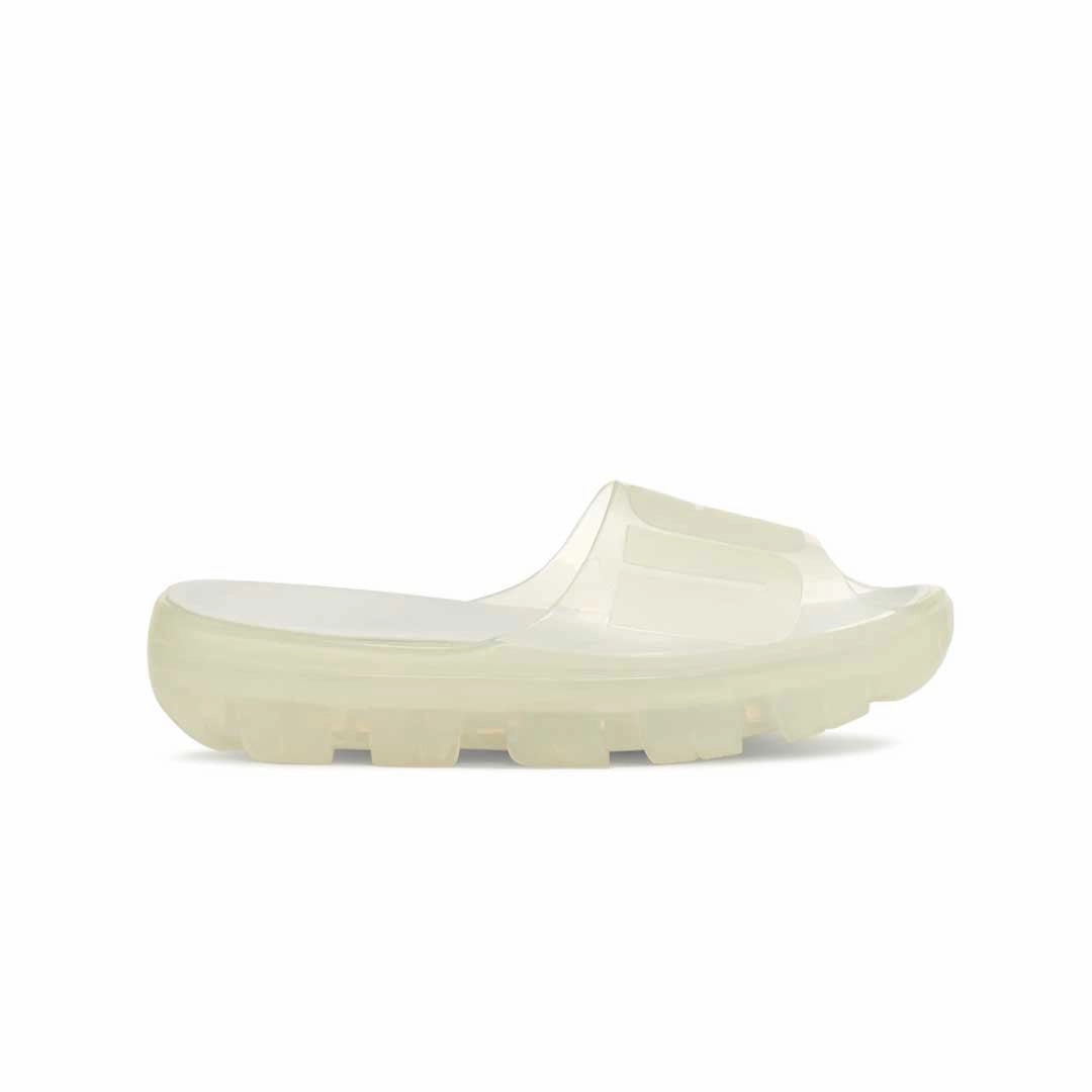 Preppy Pop Elastic Strap UGG? - Women's Jella Clear Slides (1136763-CLR)