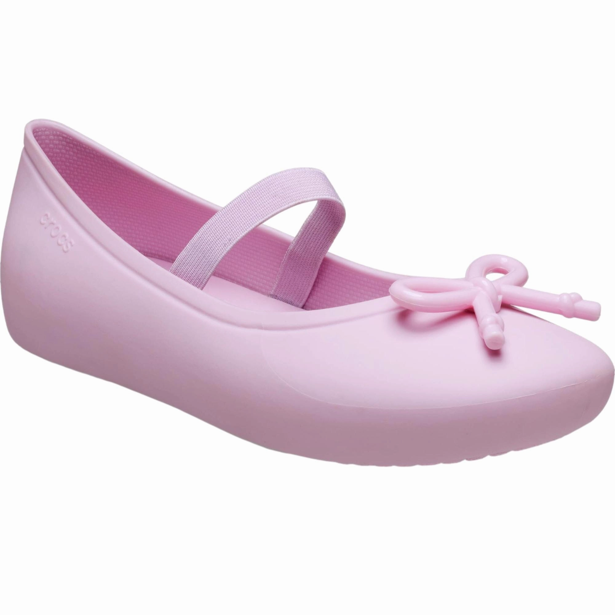 Outdoor Use Adaptive Response Platform Crocs Brooklyn Ballet Flats Ballerina Pink  210136-6GD Pre-School