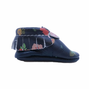 Timeless Comfort Freshly Picked Girls Blue | Floral Booties