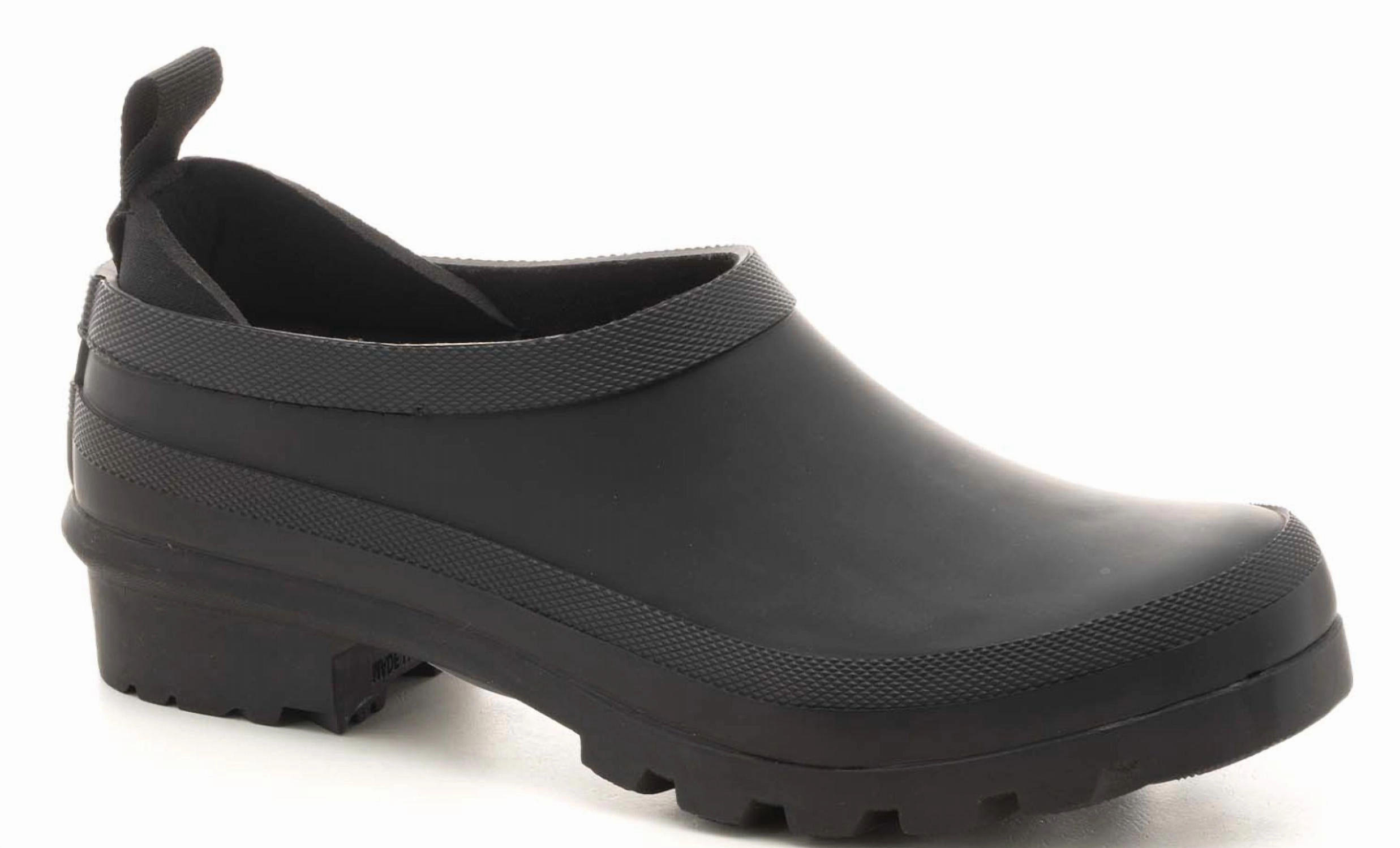 Puddle Shoe Slip On Botties In Black Ankle Lock Cushioned