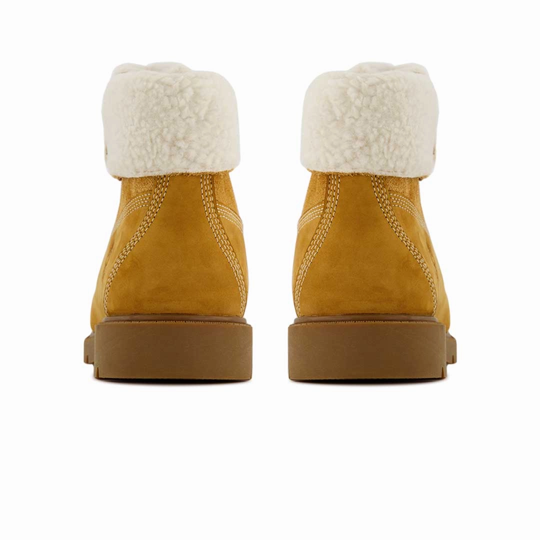 Timberland - Women's Linden Woods Fleece Fold Down Boots (0A1KGC) Light Step