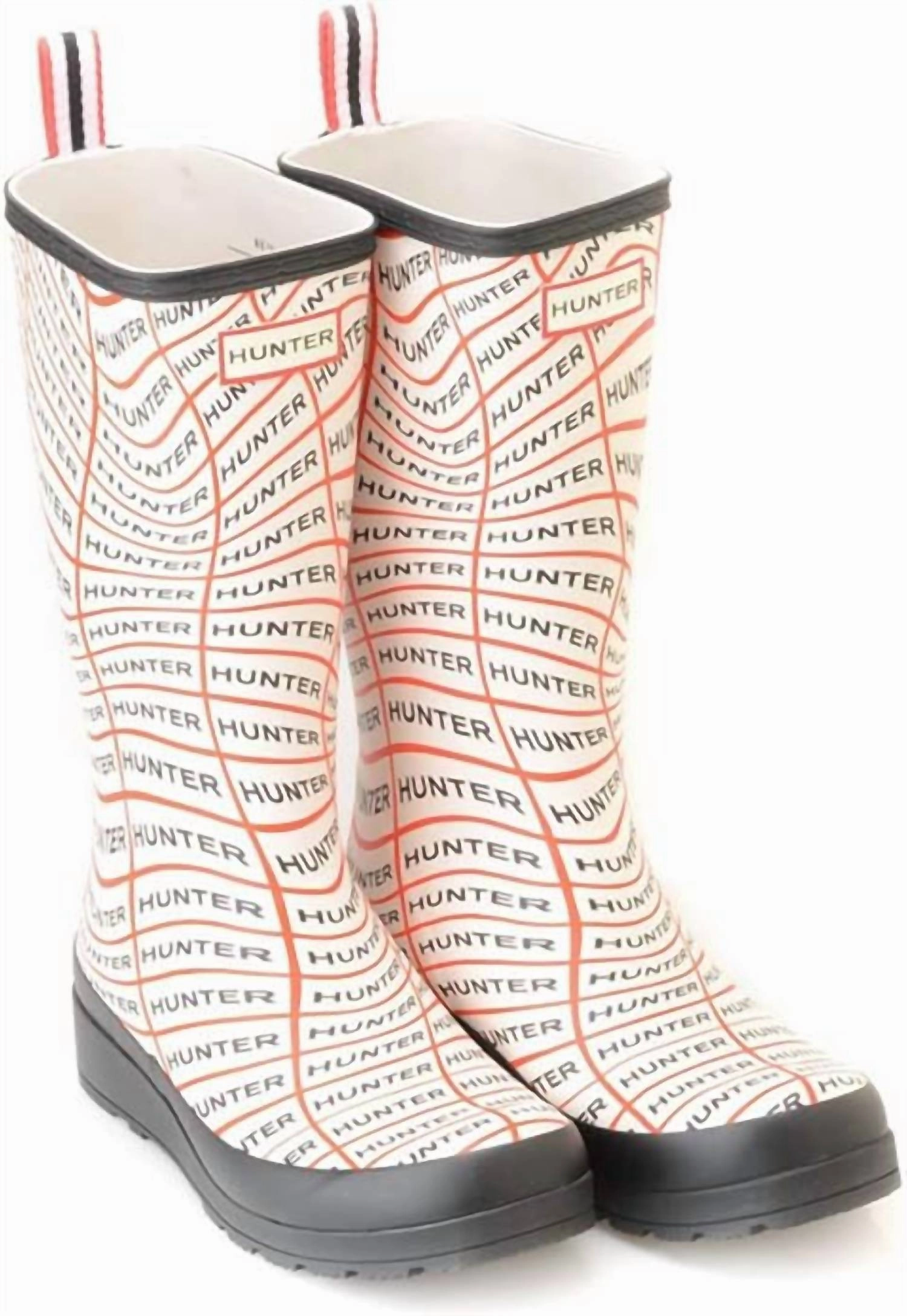 Women's Play Boot Tall In Sonic Logo Print Denim Touch