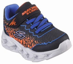 Kid's Vortex 2.0 Zorento Sneaker In Black Blue Orange Regular Walk