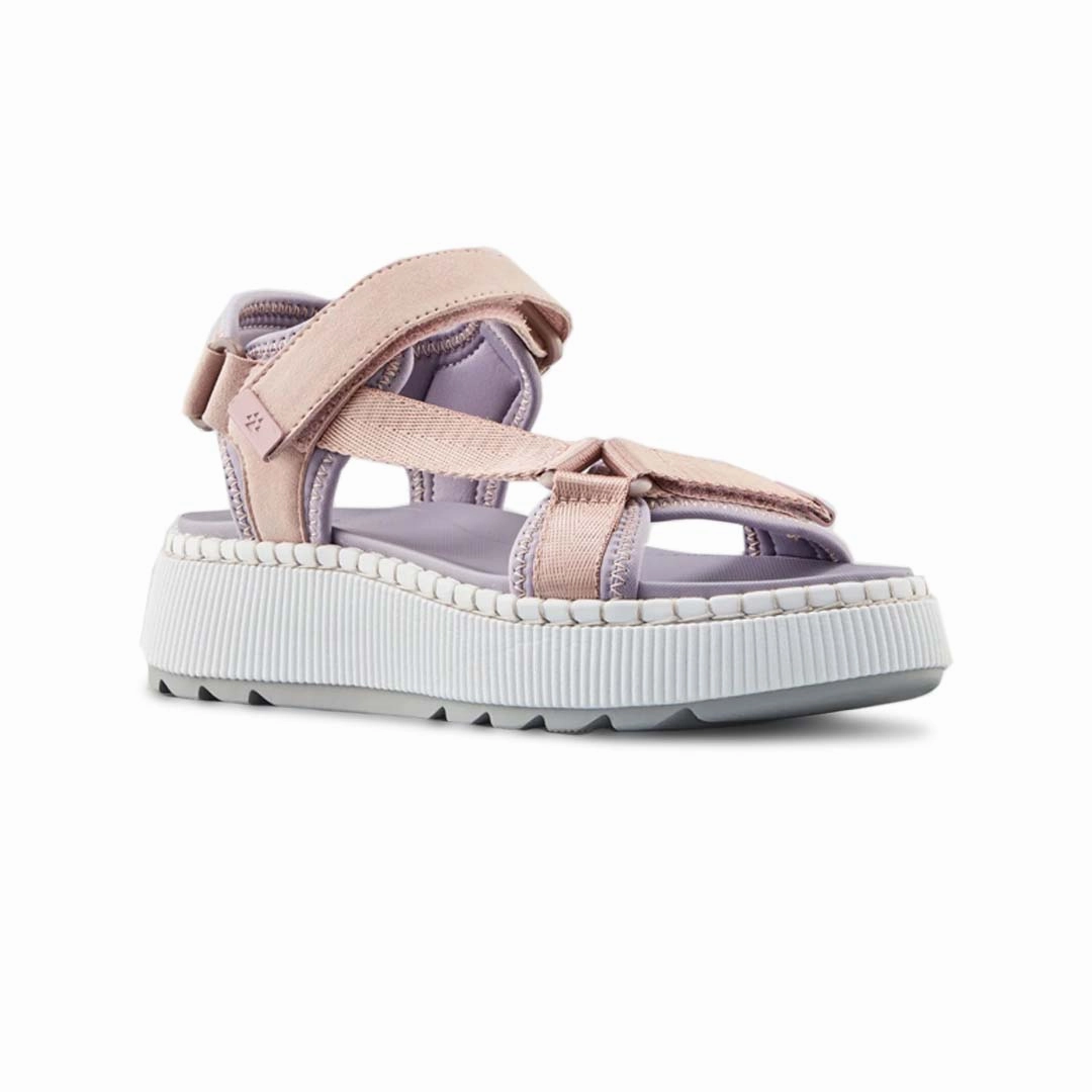 Relax Mode Comfy Step Cougar - Women's Spray Luxmotion Nylon & Suede Water Friendly Sandals (SPRAY-BLUSH)