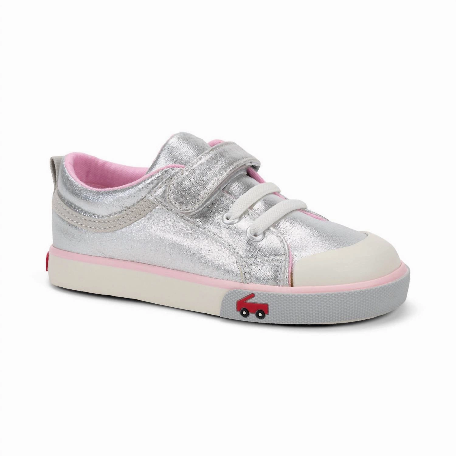 Energy Transfer Girl's Kristin Sneaker In Silver