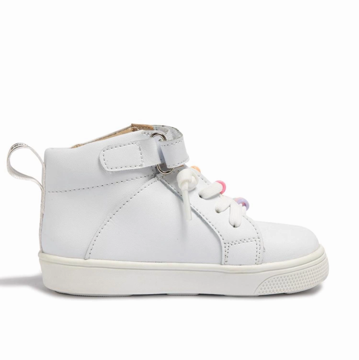All-Purpose Use Weekend Walks Girl's Wonderwall Hightop Sneaker In White