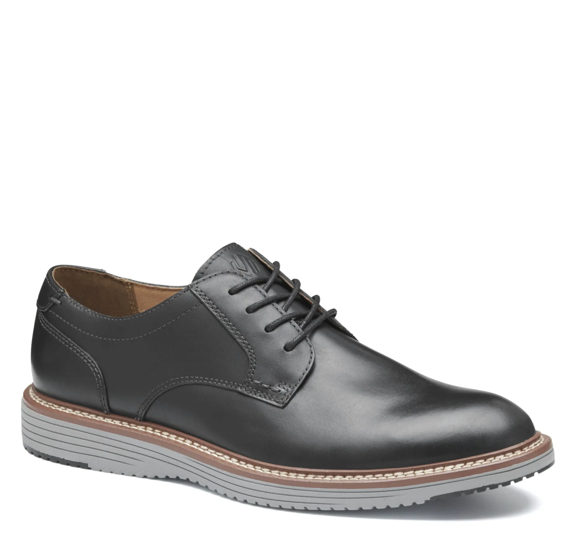 Timeless Leather Lace-ups Glossy Layer Understated Styler Johnston & Murphy Men's Hodges Leather Plain Toe Lace-up Shoe