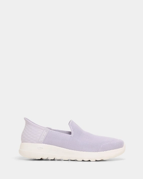 ground - feel shoes Traction Outsole Go Walk Joy Slip In Lavender