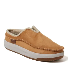 Sandal Repairs Dearfoams Men's Elm Water-Resistant Energy Return Split Top Clog