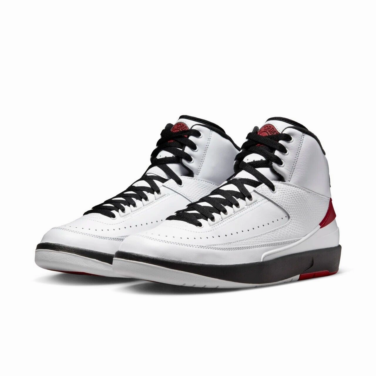 Nike Air Jordan 2 'Chicago' DX2454-106 Men's 5 White Leather Casual Shoes EFAS43 generic - brand shoes
