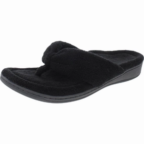 Responsive Gracie Womens Comfy Slip On Thong Slippers