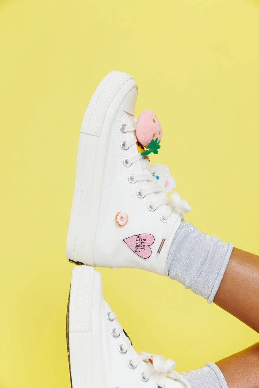 Happy Feet High Top Sneakers Comfortable Wear