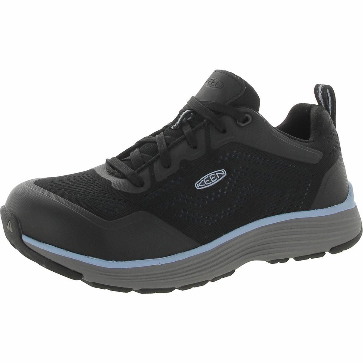 Sparta  Mens Aluminum Toe Slip Resistant Work and Safety Shoes Lightweight Midsole