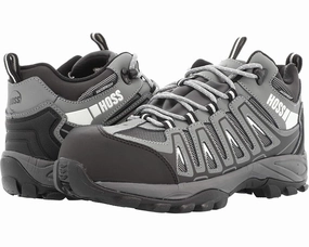 commemorative shoes PullTabs Hoss Trail Men's US 11.5 Gray EH Composite Toe Waterproof Work Boots ZPO3133