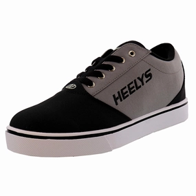 Heelys Pro 20 Black / Grey  HE100761H Pre-School Biodegradable Components Textured Surface