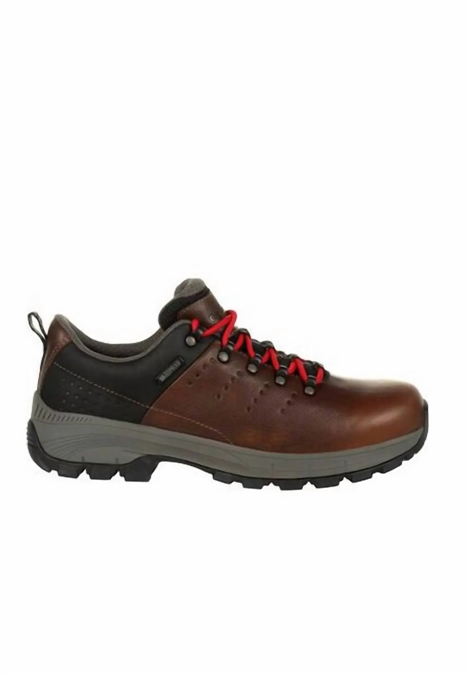 Smooth Form City Dweller All-Weather Eagle Trail Alloy Toe Waterproof Oxford - Wide Width In Brown