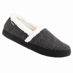 Beach Ready Slip Women???s Microsuede Marisol Closed Back Slipper In Black