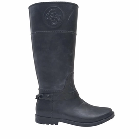 Women's Cougar Rain Boots In Black non-slip