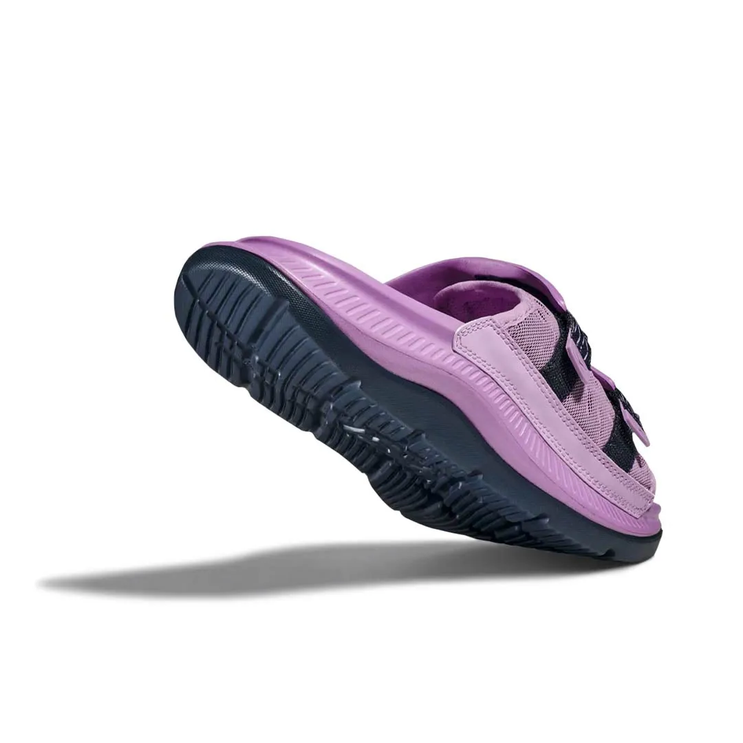 Comfortable Vacation Shoes easy move HOKA - Unisex Ora Luxe Slides (1134150-VBOT)