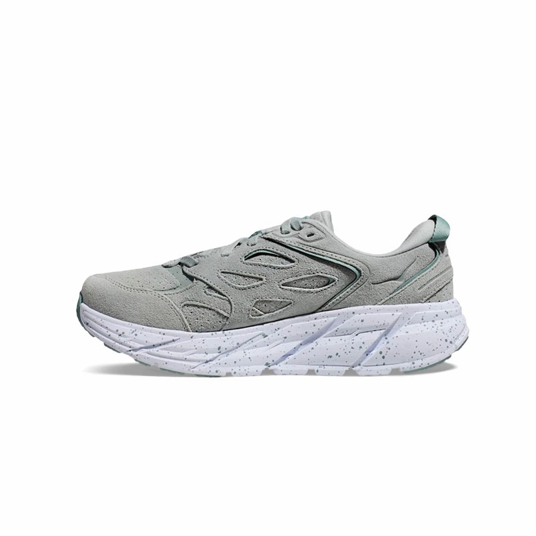 HOKA - Unisex Clifton L Suede Shoes (1122571-MAGV) energy - returning midsole shoes spring - specific shoes
