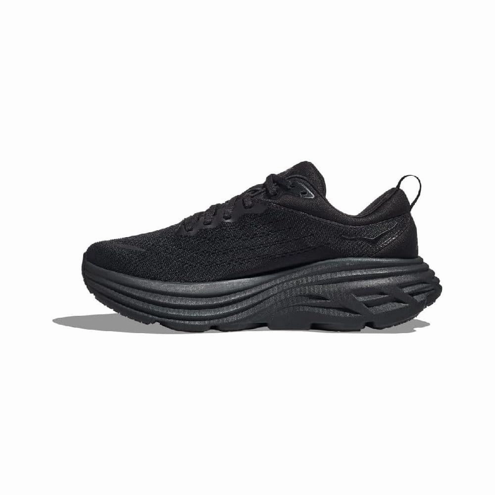 running in gyms HOKA ONE Bondi 8 Mens Running Shoes - Black