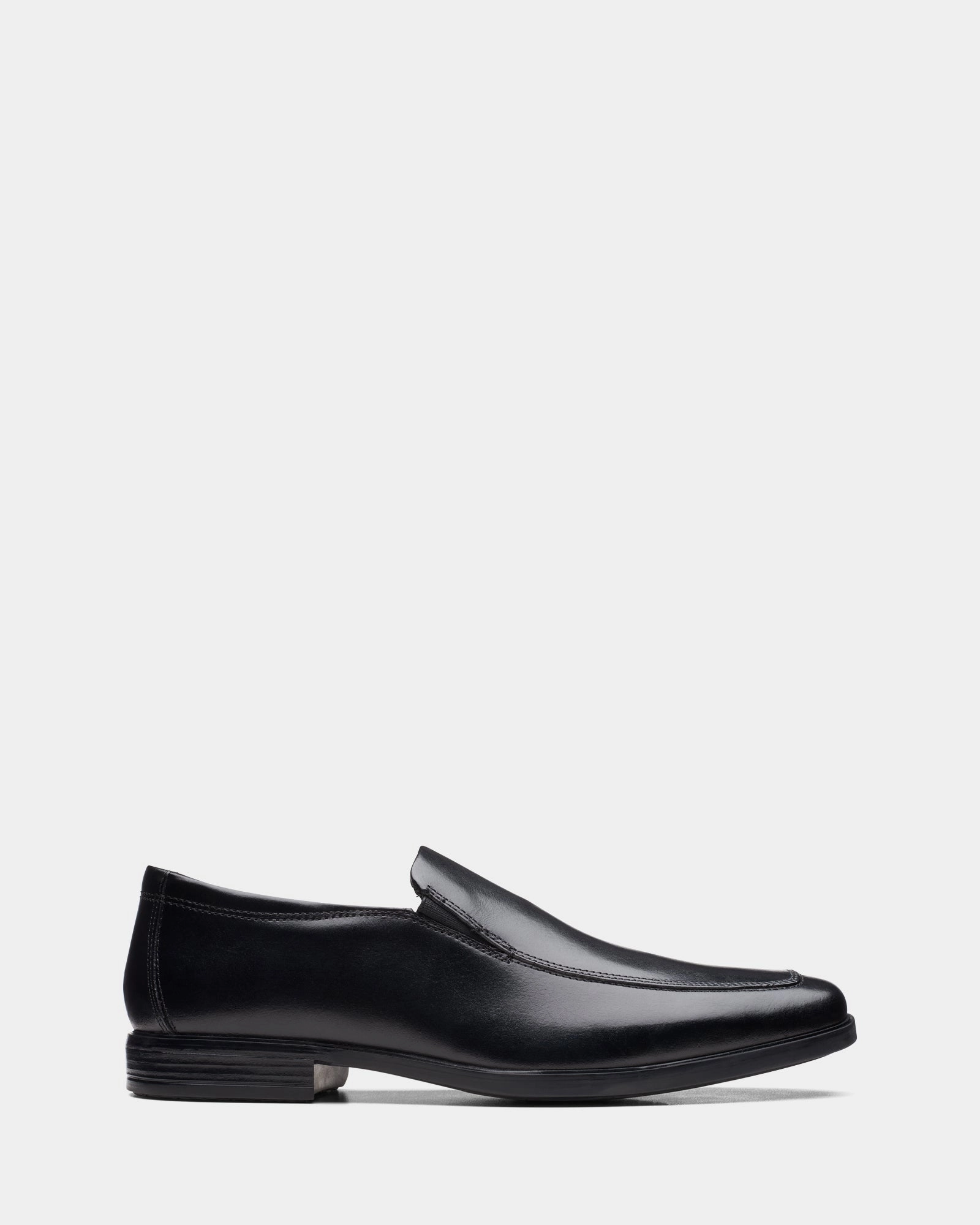 Essential Footwear Howard Edge Black Leather