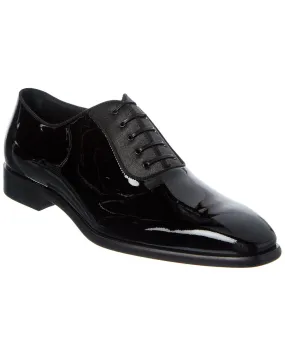 Hugo Boss Club Patent Oxford Cushioned Support Style Enthusiast