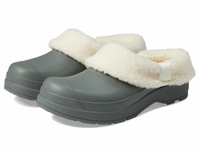 adjustable strap shoes Hunter Play MFF9000RSP-UBY Clogs Men's Gray Sherpa Lined Insulated JOBB1936