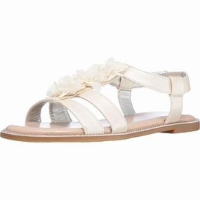Tear Resistant Upper OrthopedicDesign Kenneth Cole Brianne Fiore KCN004 Sandal Girls 1 Beige Open Toe Slingback KHD777