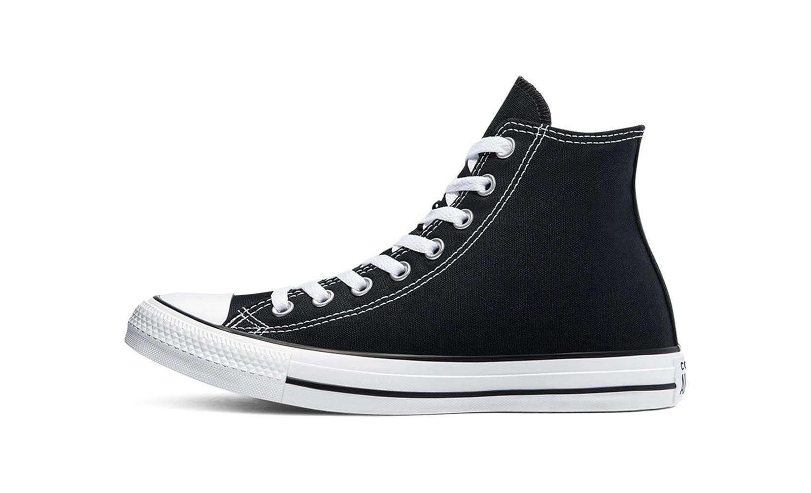 Shock absorption running on hard surface Converse Unisex Chuck 70 Canvas Hightop Shoes - Black