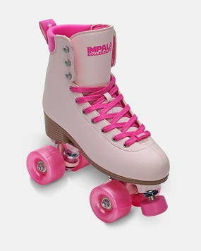 Impala Rollerskates Samira Quad Roller Skate Unisex M6/W8 Wilk Pink Shoes FZP117 (Wilk Pink,(Men's 6, Women's 8)) smooth - lining shoes fartlek running