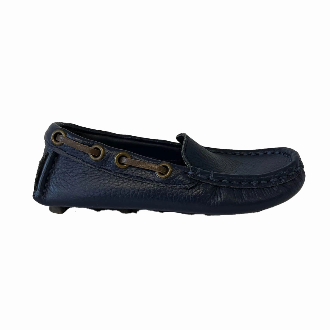 Classic Fit Janie and Jack Boys Navy Shoes