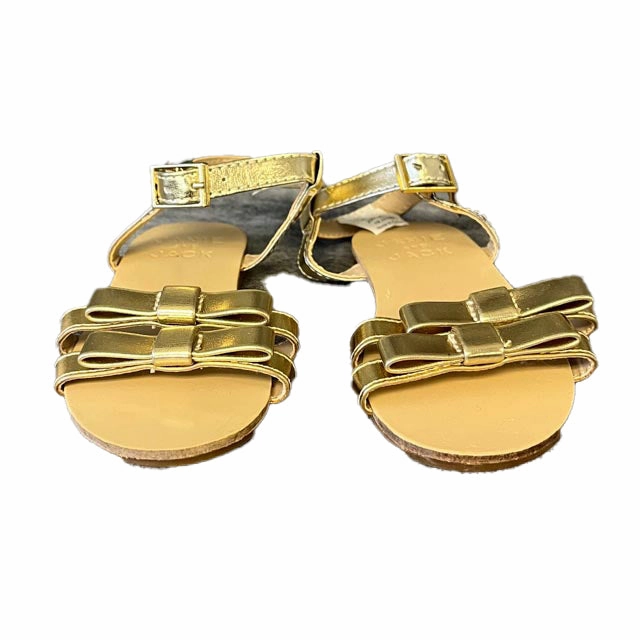 Airy Mesh Janie and Jack Girls Gold Sandals