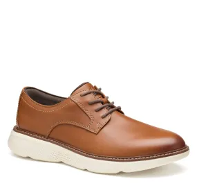 Johnston & Murphy Men's Colson Plain Toe Lace-Up Dress Casual Shoe Handcrafted Oxfords Classic Edge Design Lover