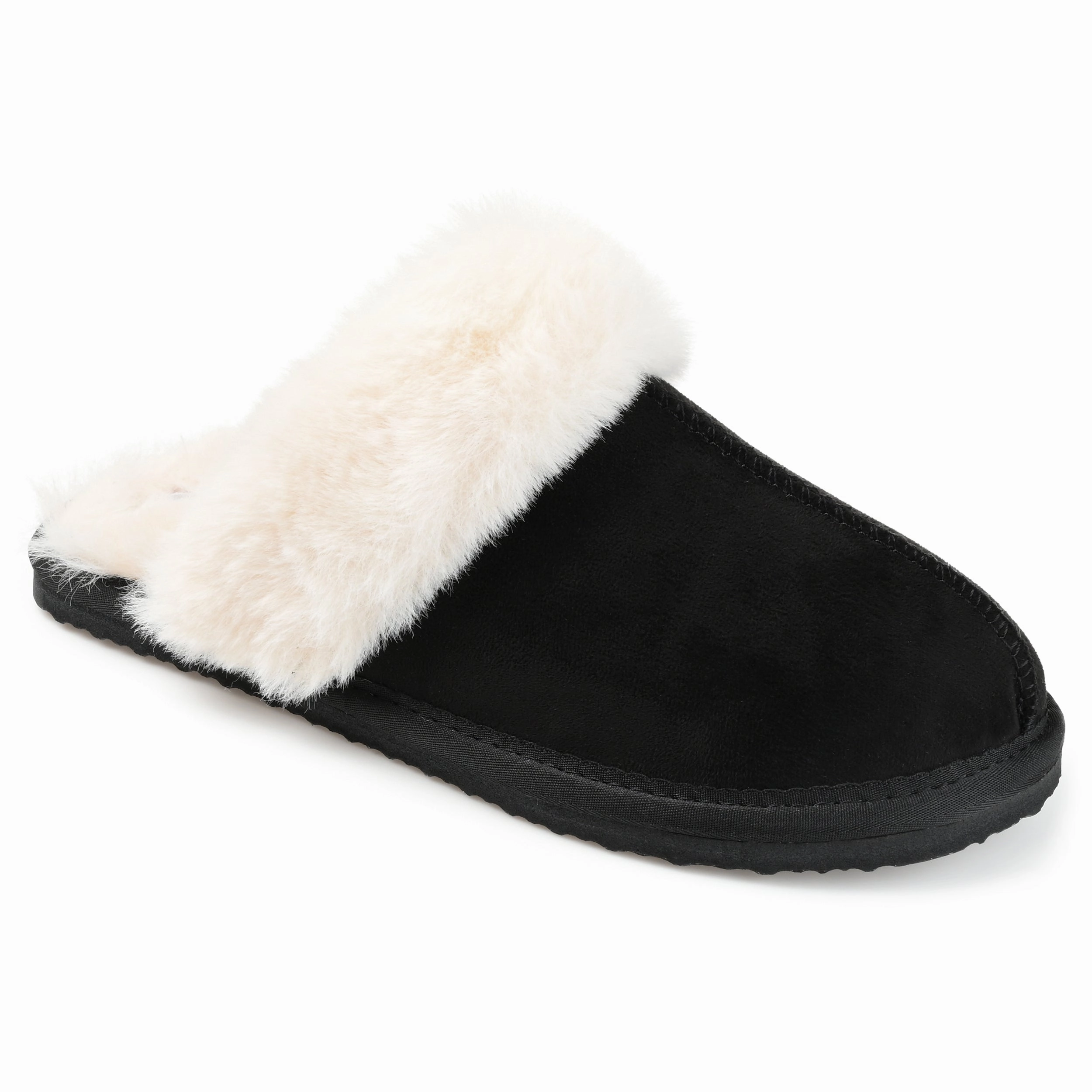Journee Collection Women's Tru Comfort Foam Delanee Slipper Moisture Wicking Fabric Easy To Wear Footwear