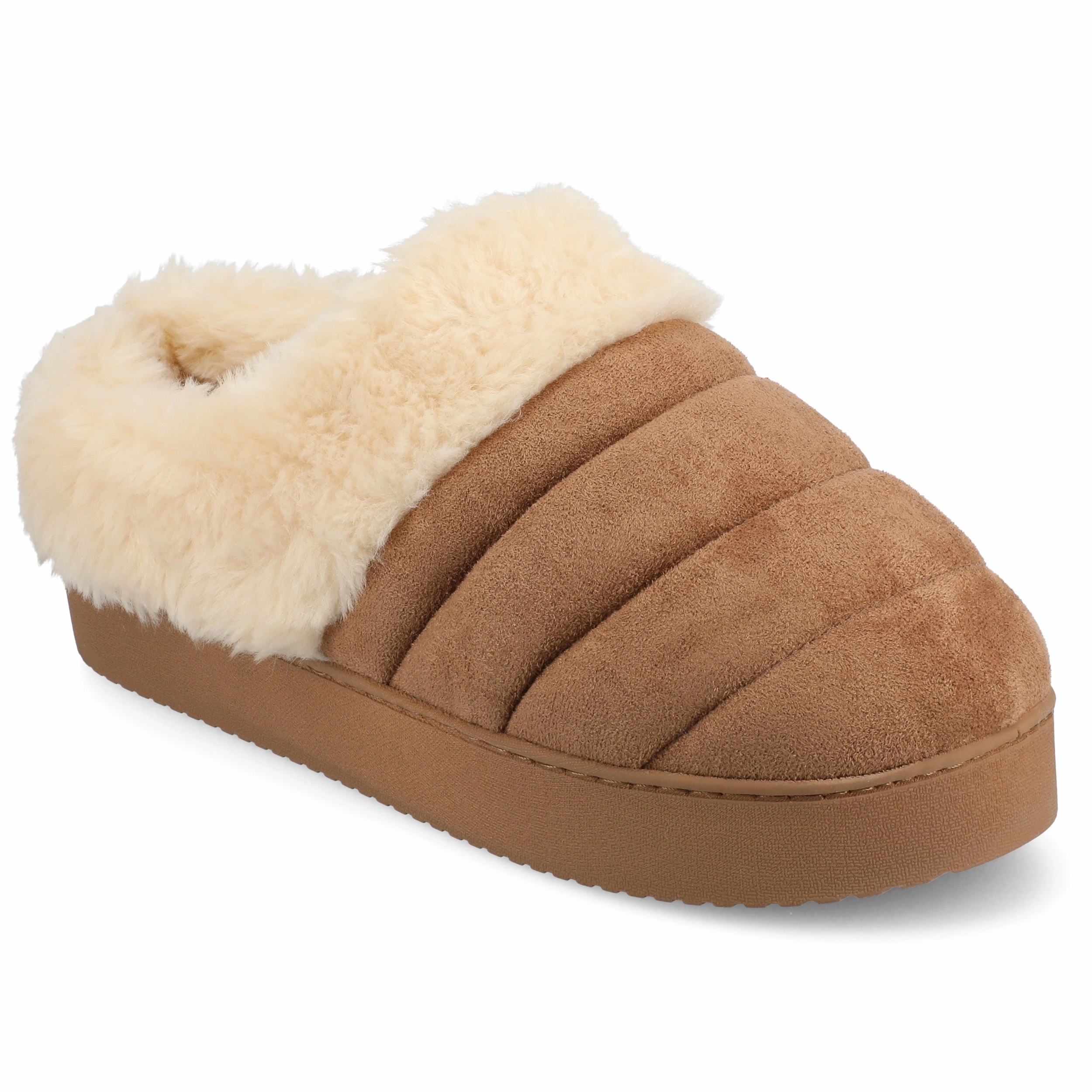 Rubber Sole Slip Walk Journee Women's Blair Slippers