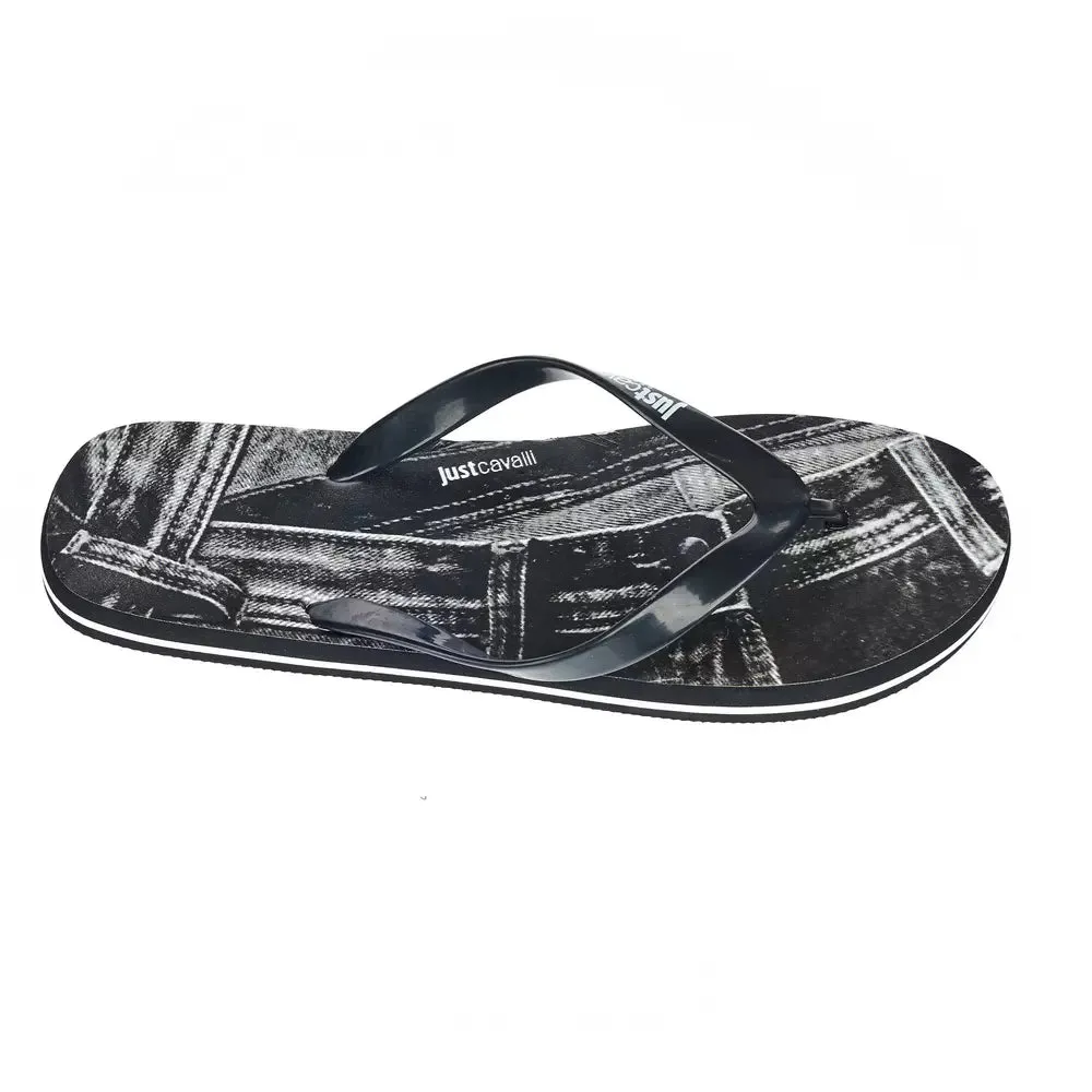 Relaxed Open Toe Shoes Just Cavalli EVA Men's Men's Sandal