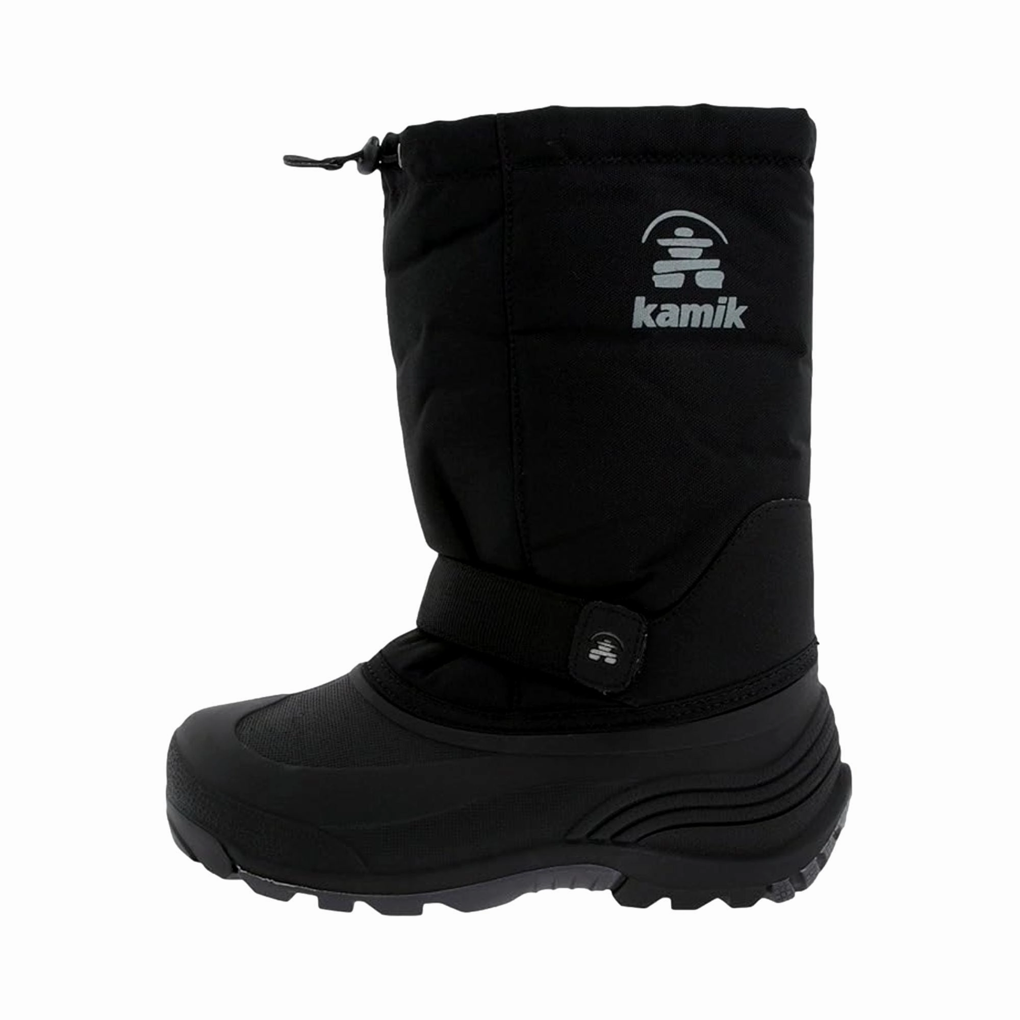 Kamik Rocket Black  NK4125S-10 Grade-School Breathable Cold Climate