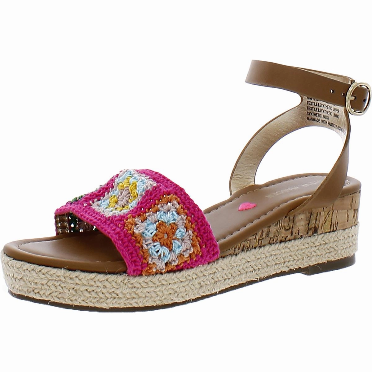 Everyday Versatile Looks Karlee Girls Knit Knit Front Slingback Sandals