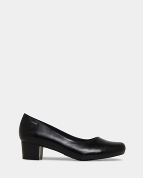 Sculpted Heel Effortless Glam Kayak Black