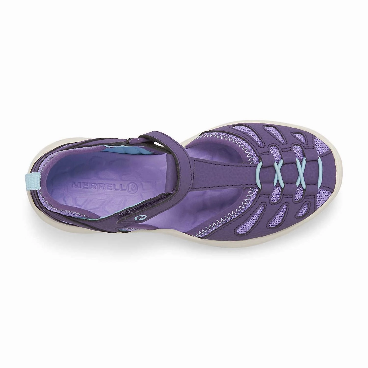 Trail Ready Kid's Hydro Lily Sandal In Purple/blue