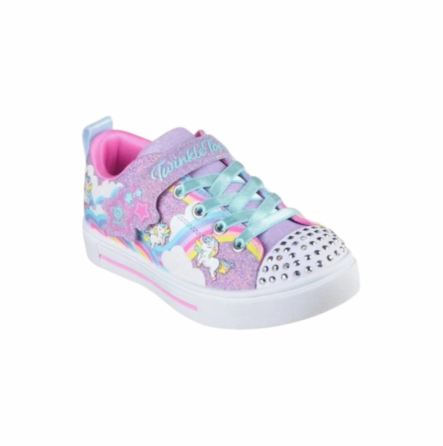 Everyday Kid's Twinkle Sparks Jumpin Cloud In Lavender Multi