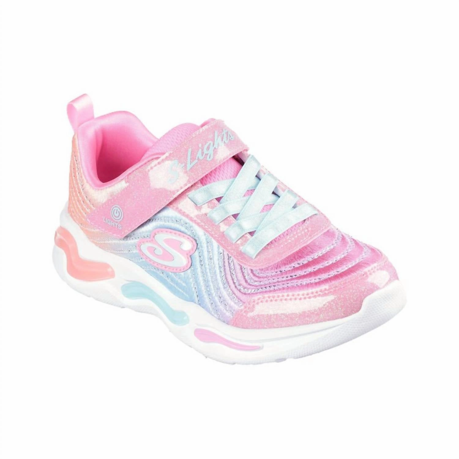 Luxurious design High-performance Kid's Wavy Beams Sneaker In Pink Multi