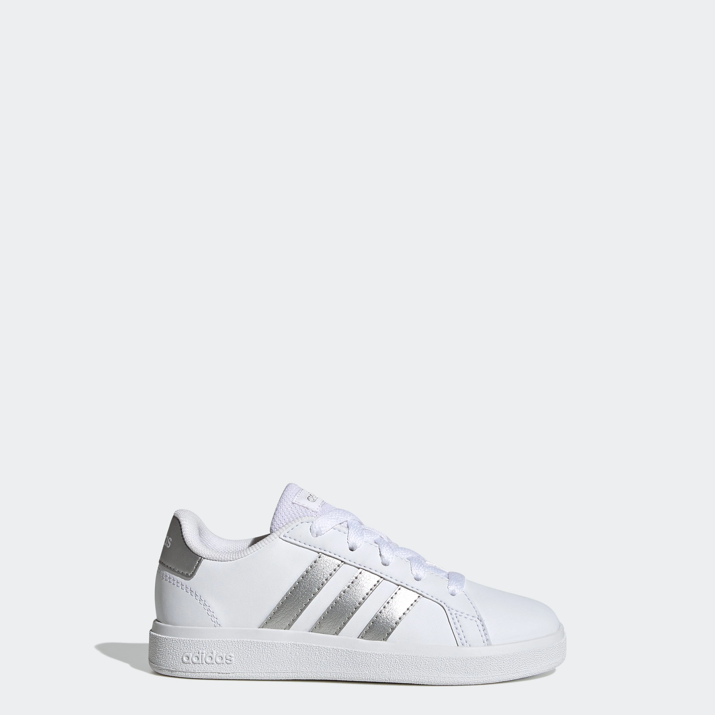 Kids' adidas Grand Court 2.0 Shoes Reflective Anti slip surface
