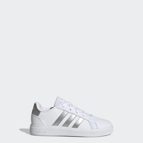 Kids' adidas Grand Court 2.0 Shoes Reflective Anti slip surface