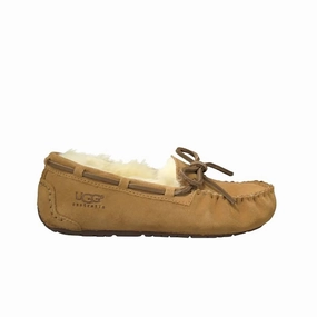 Kids Dakota Slippers In Chestnut Slip On Comfort Classic Slides